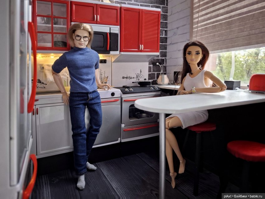 Кухня 1:6 — Мебель для кукол и домиков: фото