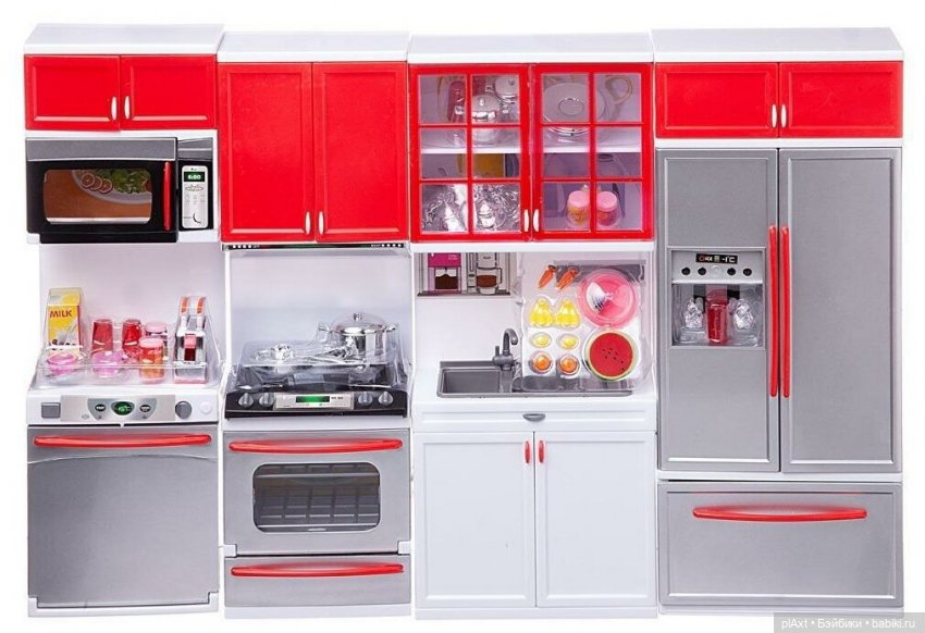 Кухня 1:6 — Мебель для кукол и домиков: фото