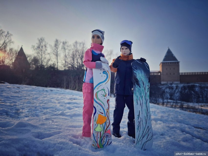 Сноуборд. Пробник — Куклы Barbie (Барби): Looks (фото 5)