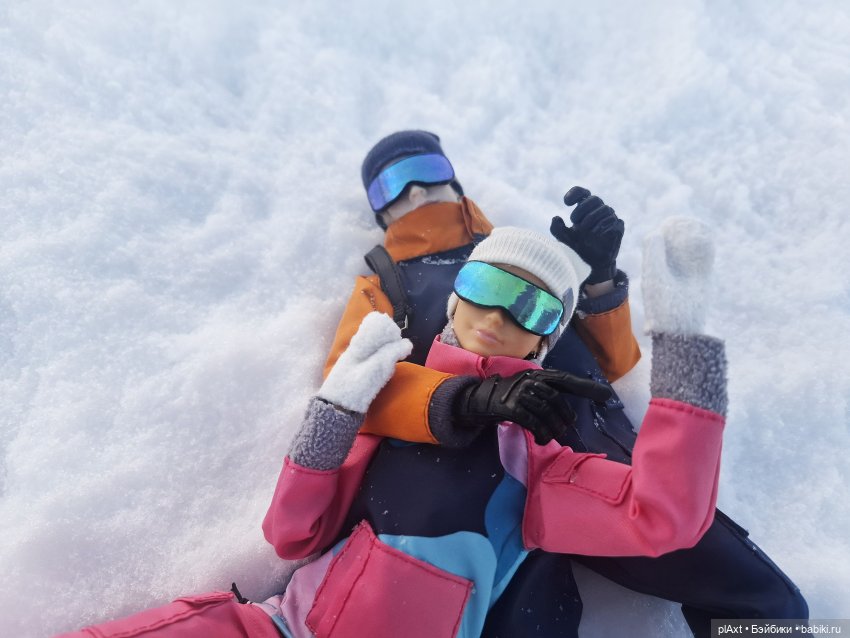 Сноуборд. Дубль 2️⃣ — Куклы Barbie (Барби): Looks