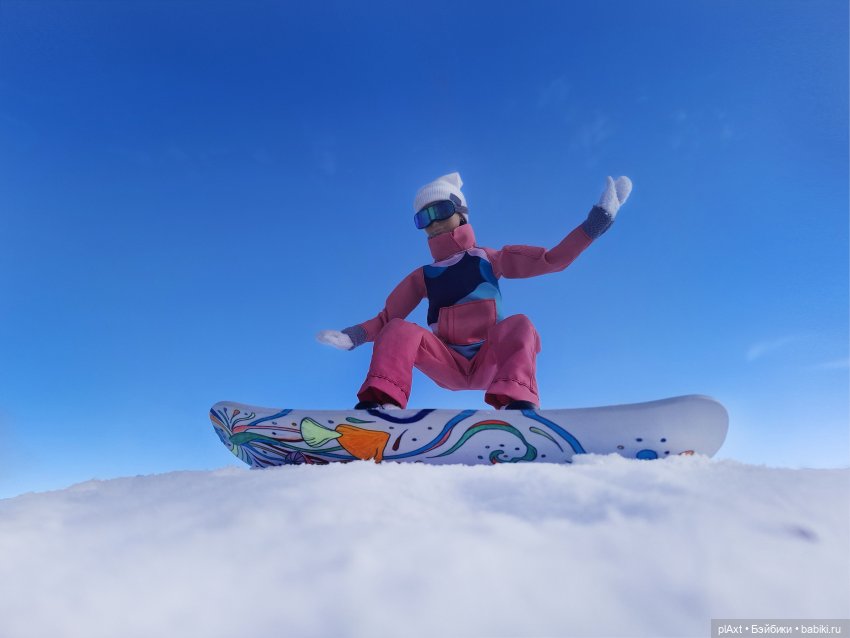 Сноуборд. Дубль 2️⃣ — Куклы Barbie (Барби): Looks