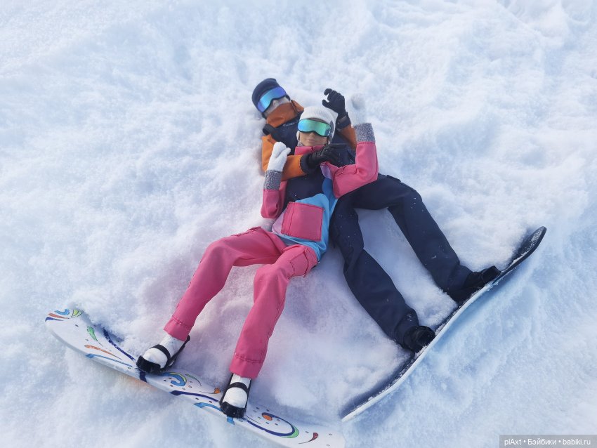 Сноуборд. Дубль 2️⃣ — Куклы Barbie (Барби): Looks