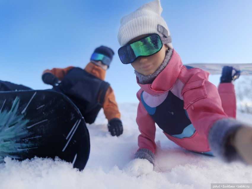 Сноуборд. Дубль 2️⃣ — Куклы Barbie (Барби): Looks