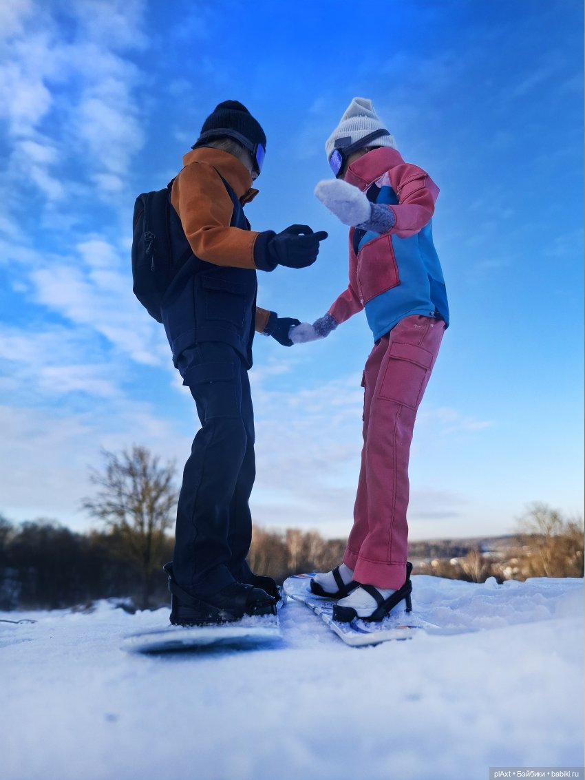 Сноуборд. Дубль 2️⃣ — Куклы Barbie (Барби): Looks (фото 3)