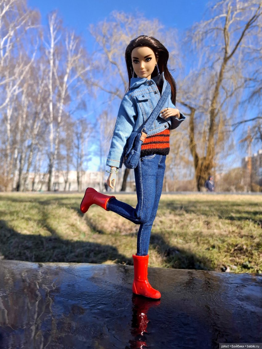 Весеннее 💙 🌱 ❤️ — Куклы Barbie (Барби): Looks