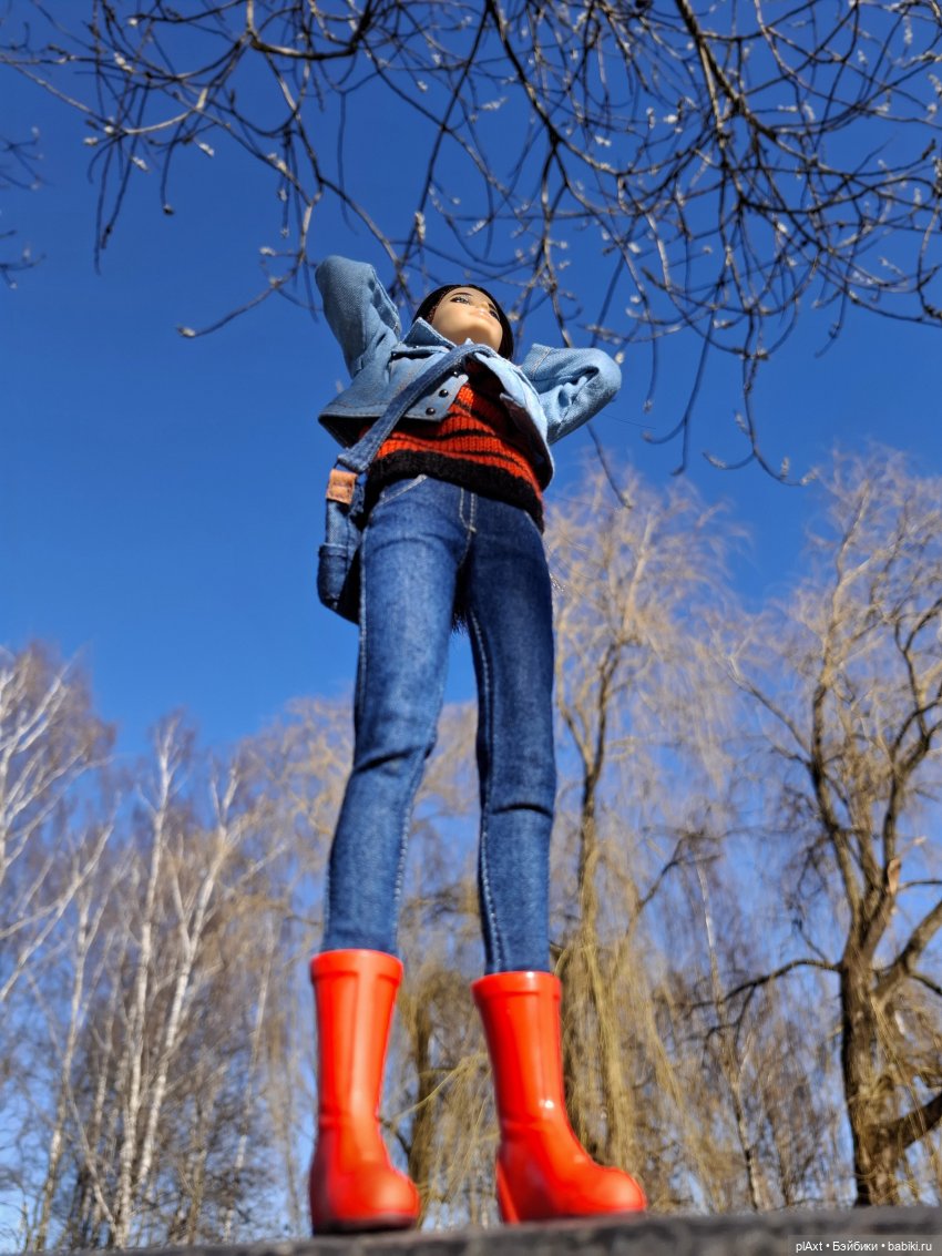 Весеннее 💙 🌱 ❤️ — Куклы Barbie (Барби): Looks (фото 10)