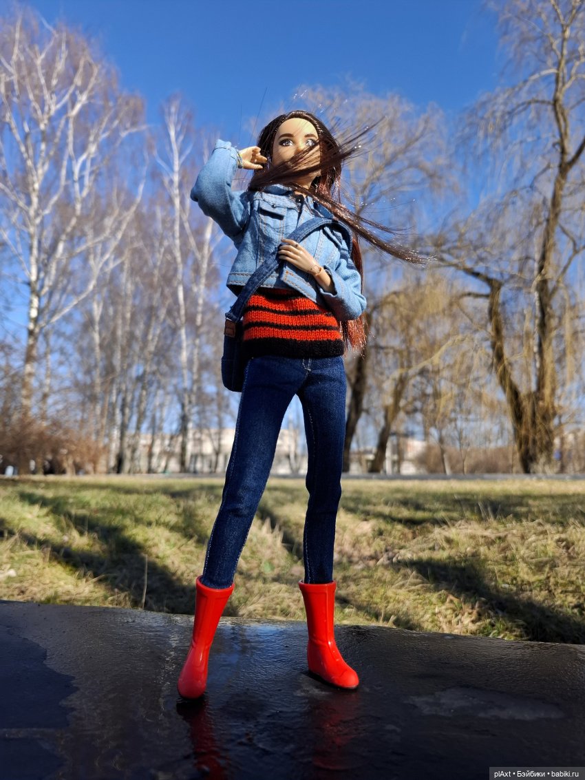 Весеннее 💙 🌱 ❤️ — Куклы Barbie (Барби): Looks (фото 3)