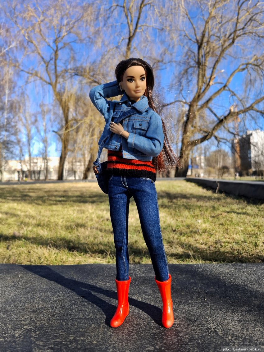 Весеннее 💙 🌱 ❤️ — Куклы Barbie (Барби): Looks (фото 5)