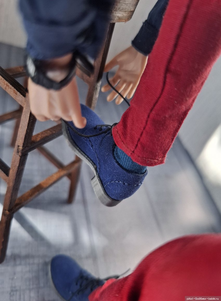 Туфли... 💙 синие — Куклы Barbie (Барби): Looks (фото 3)