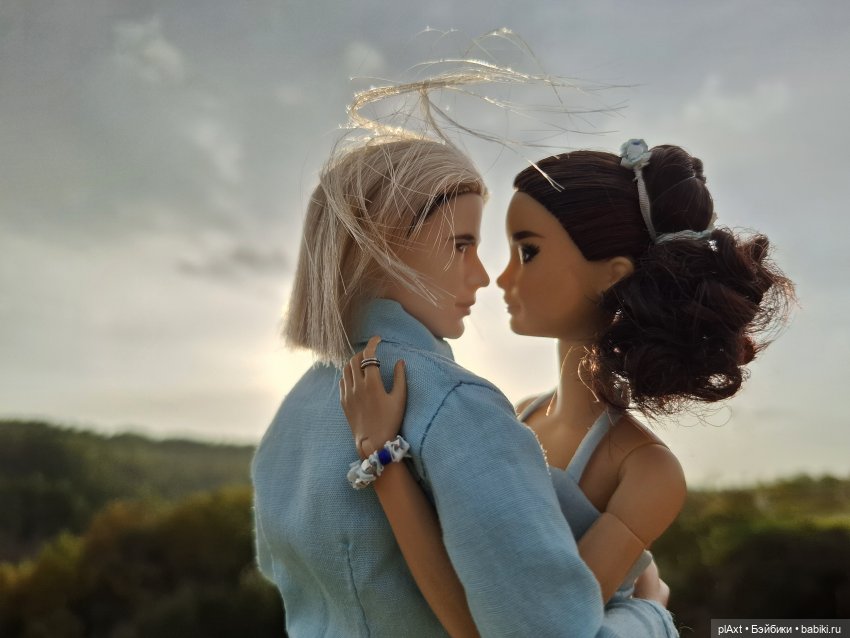 Свадебное 🤍🩵💙 — Куклы Barbie (Барби): Looks