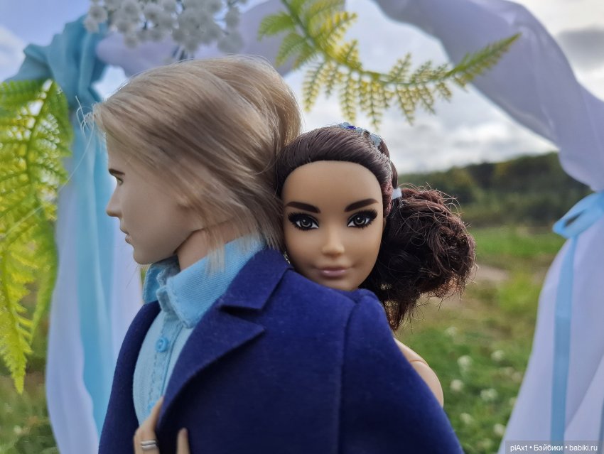 Свадебное 🤍🩵💙 — Куклы Barbie (Барби): Looks