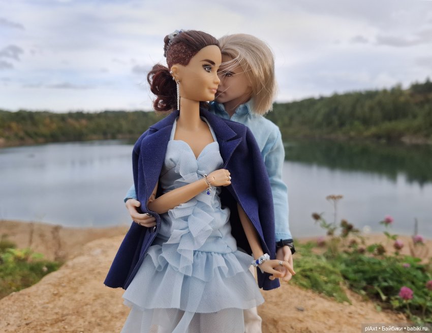 Свадебное 🤍🩵💙 — Куклы Barbie (Барби): Looks