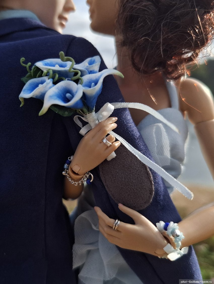 Свадебное 🤍🩵💙 — Куклы Barbie (Барби): Looks