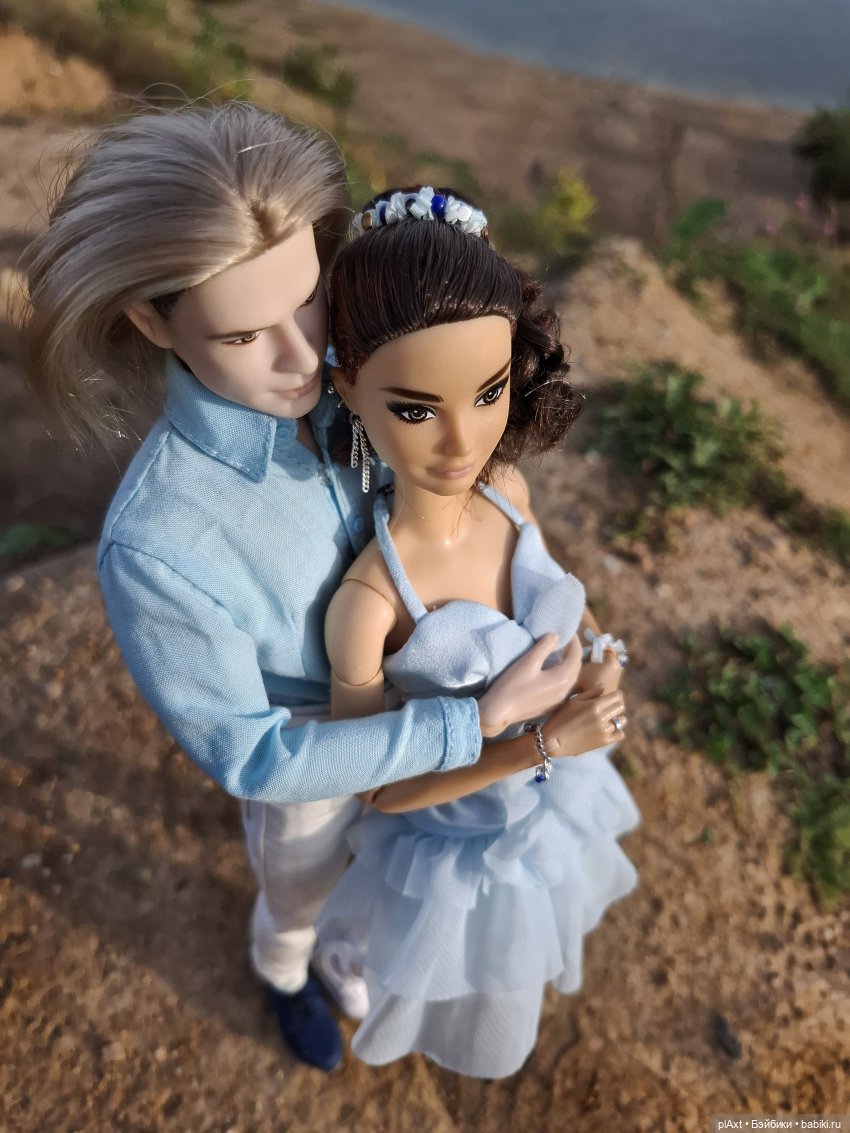 Свадебное 🤍🩵💙 — Куклы Barbie (Барби): Looks