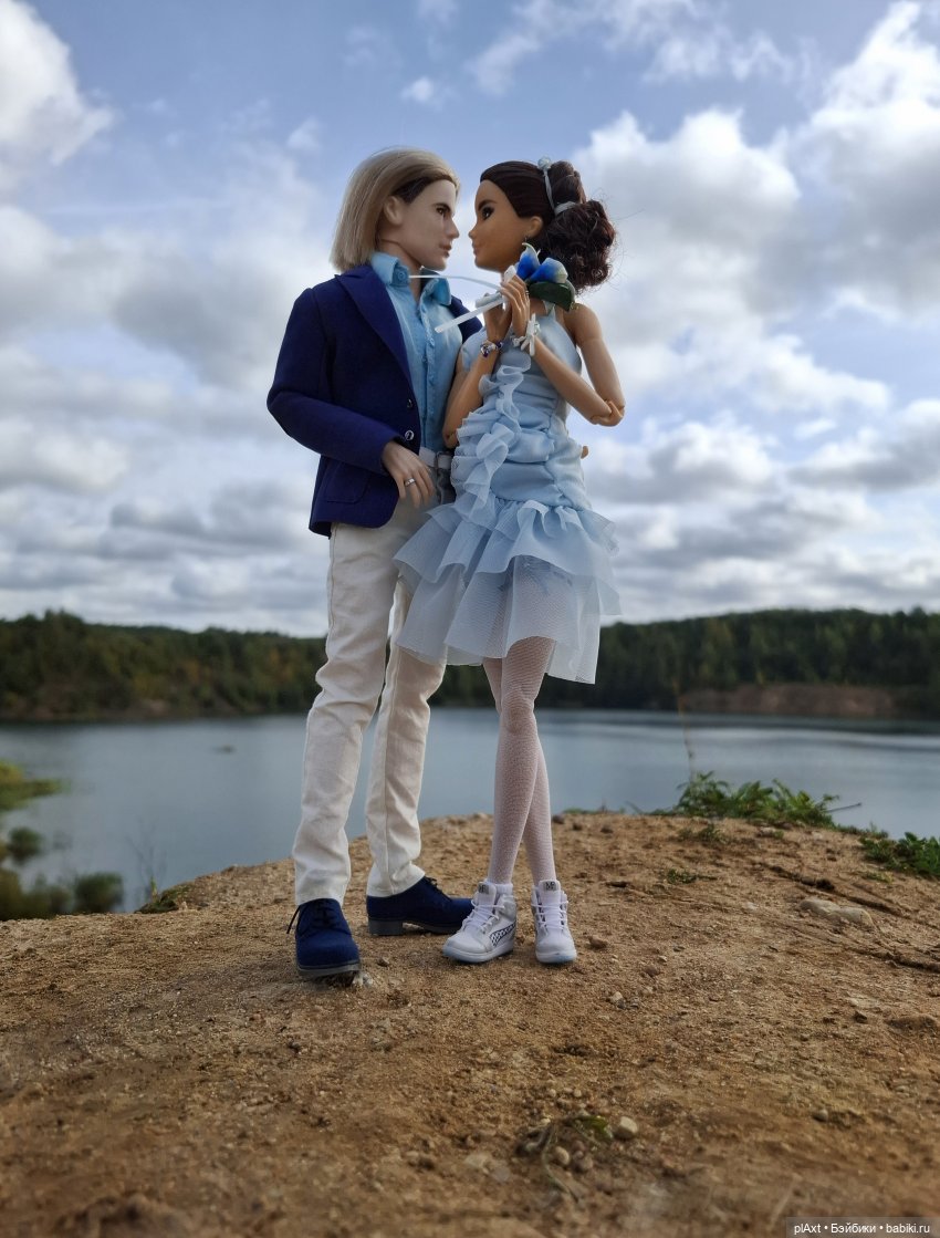 Свадебное 🤍🩵💙 — Куклы Barbie (Барби): Looks