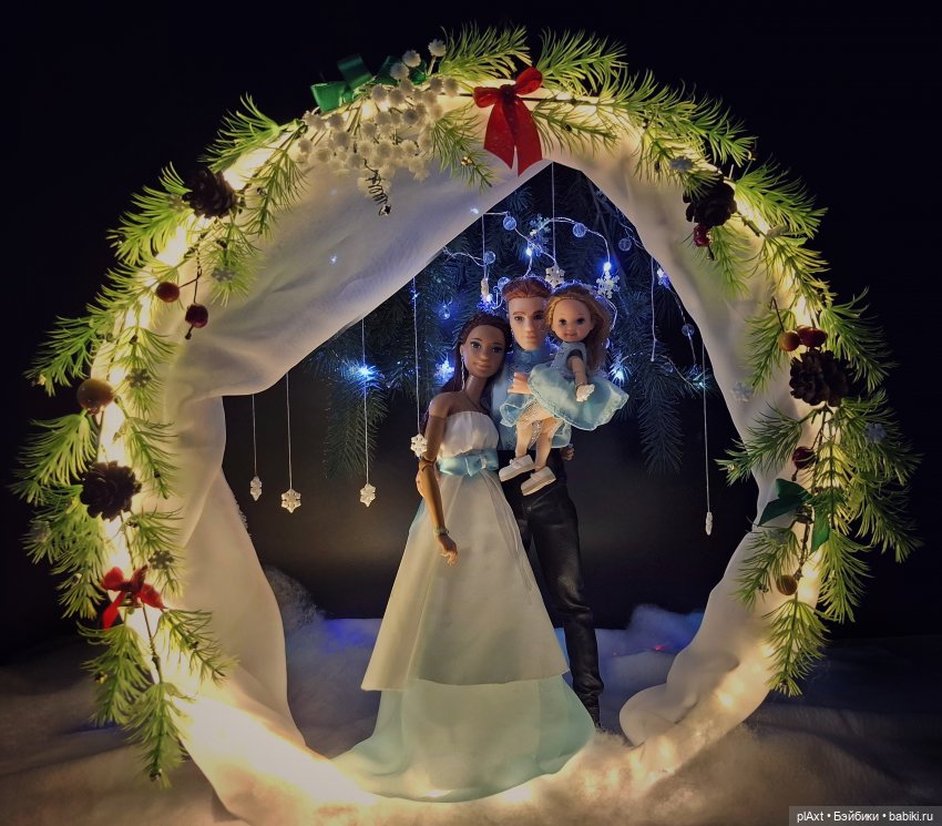 Новогодний бал 2025-2026 — Новый год и Рождество: праздничные фото кукол