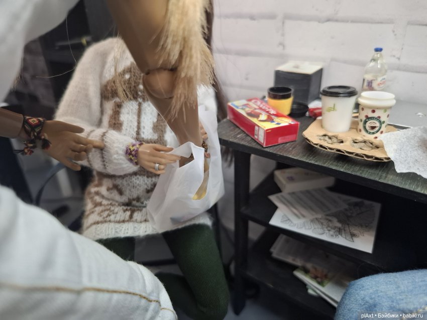 121. Неловкое состояние — Кукольные фотоистории и сериалы: комиксы