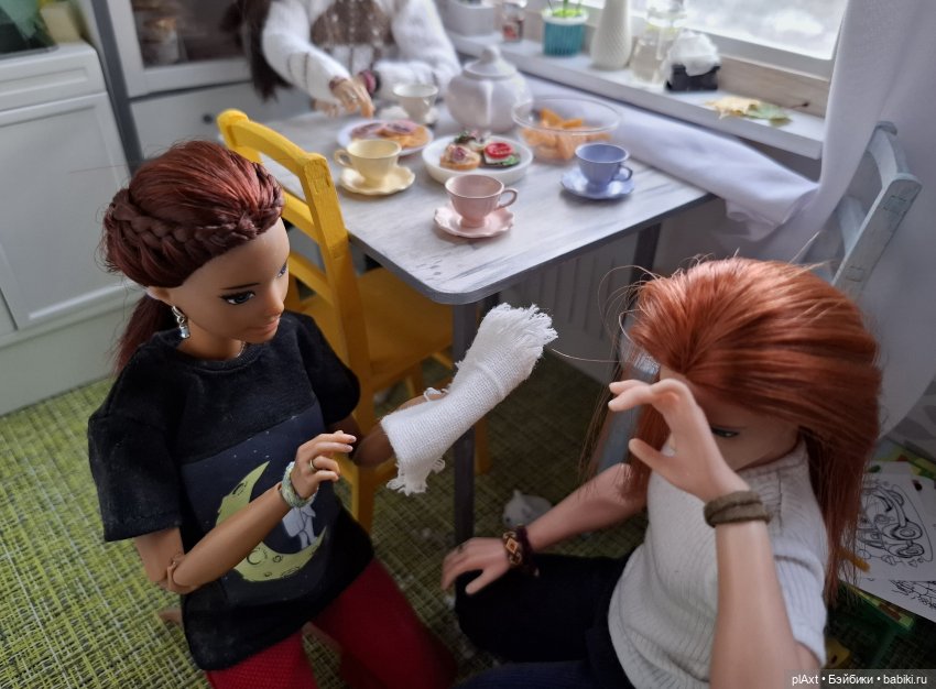 122. В гостях у Рыженьких