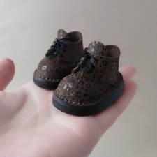 Замшевые ботиночки