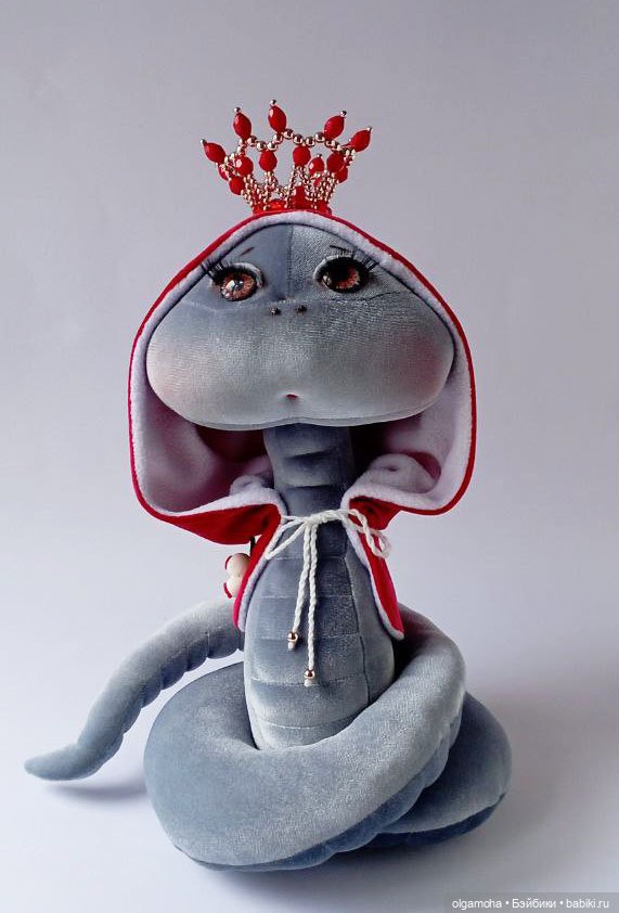 2025 год - год Змеи — Текстильные игрушки и примитивы: кофейные (фото 8)