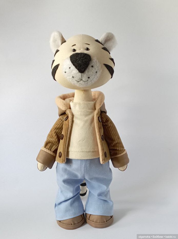 2025 год - год Змеи — Текстильные игрушки и примитивы: кофейные (фото 4)