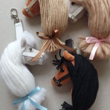 Брелок Лошадка - символ 2026 года