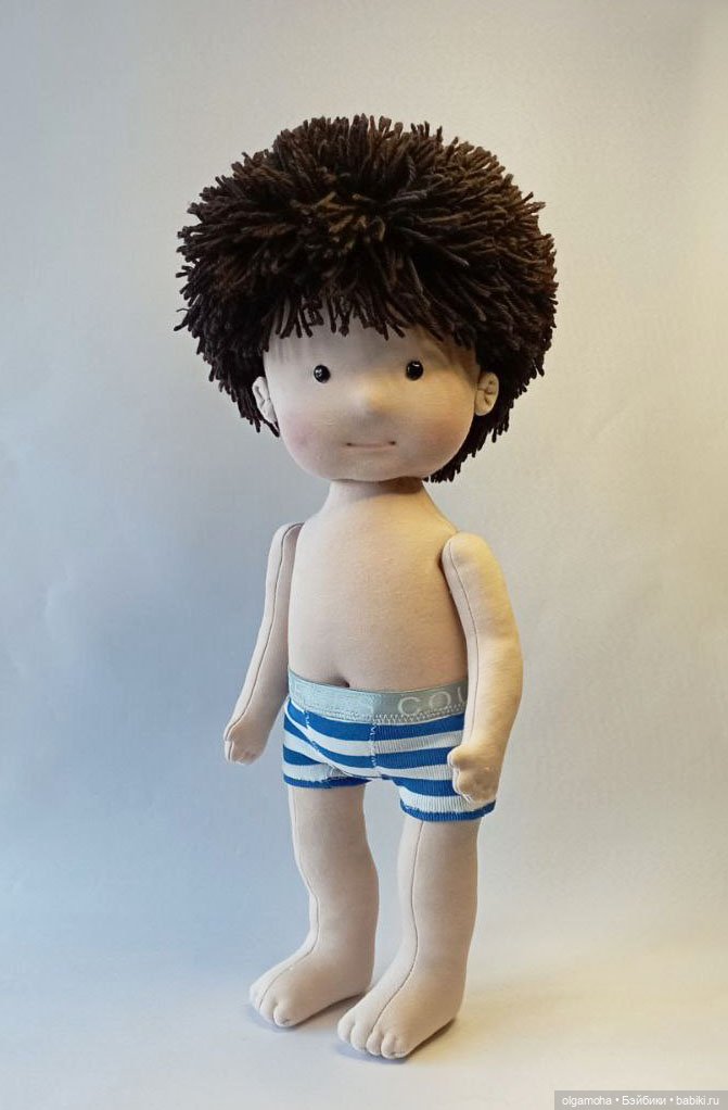 Малыш Гриша. Первые фото | Бэйбики Малыш Гриша. Первые фото — Авторские текстильные куклы: Вальдорфские (фото 5)