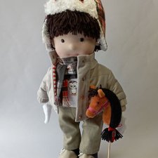 Текстильная кукла | Малыш Гриша