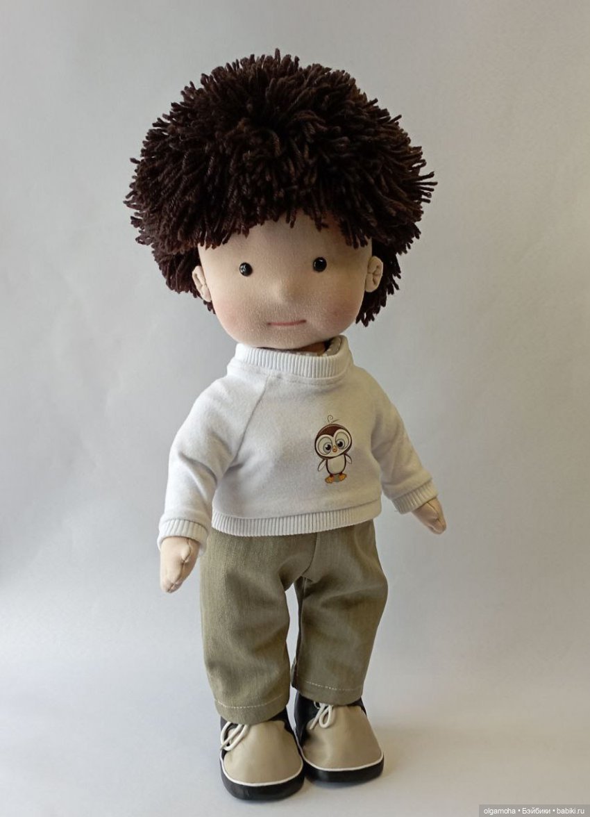 Малыш Гриша. Первые фото | Бэйбики Малыш Гриша. Первые фото — Авторские текстильные куклы: Вальдорфские (фото 4)