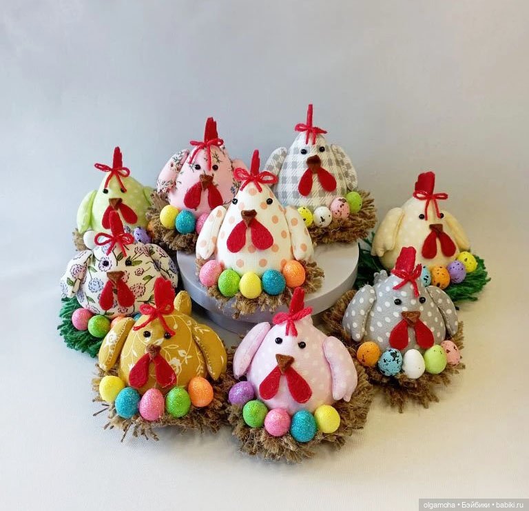 Рабочие моменты. Курочка-наседка (фото 10)