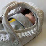 Люлька-переноска для куклы/пупса