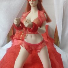 "ФАНТАЗИИ В КРАСНОМ..." (выкройка трусиков)