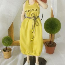 Платье "Тропический зной в лучах заходящего солнца"!☀ Выкройка платья для девушки PHICEN.