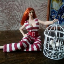 Выкройка комбинезона на девушку PHICEN.