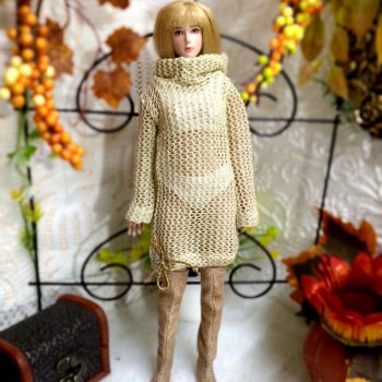 Вечерние посиделки за пошивушками...