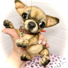 Hugo 17 см чихуахуа 🐾🐶подвижный