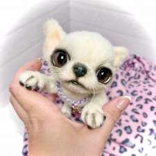 Снежа 🐾17 см щенок тедди