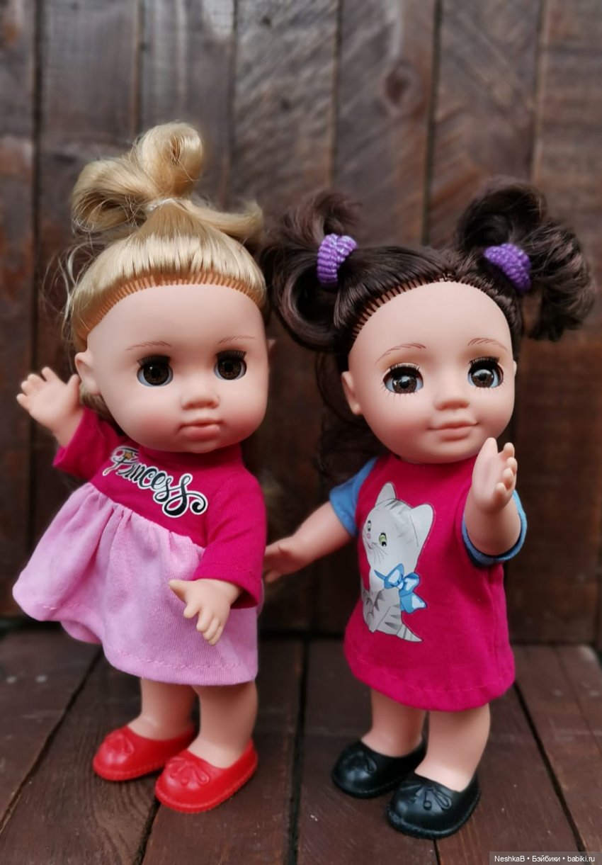 Соня подросла, а Ася стала маленькой