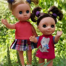 Соня подросла, а Ася стала маленькой