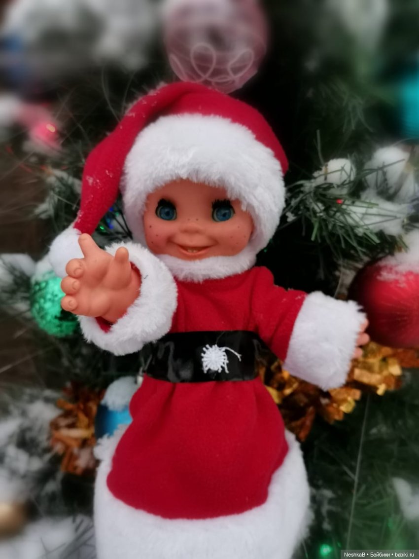 С Новым Годом — Винтажные куклы ГДР (Немки): Бигги (фото 2)