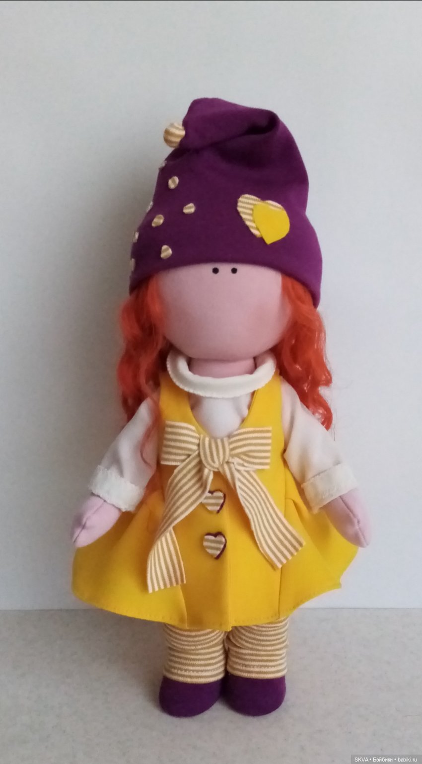 Светлана Кузнецова — Текстильная кукла, ручная работа (фото 5)