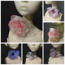 Цветочные украшения для бжд Блайз Popovy Птичка Химера