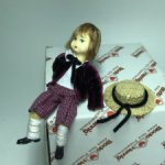 Кукла “Мальчик со шляпой” Bodo Hennig