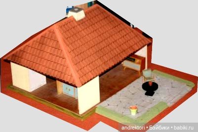 1955: первый кукольный дом,с аукциона Ebay много лет назад