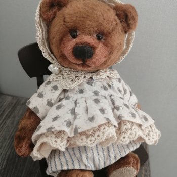 Мишка с выставки приехал