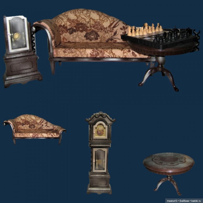 Опять про мебель… — Мебель для кукол и домиков: фото