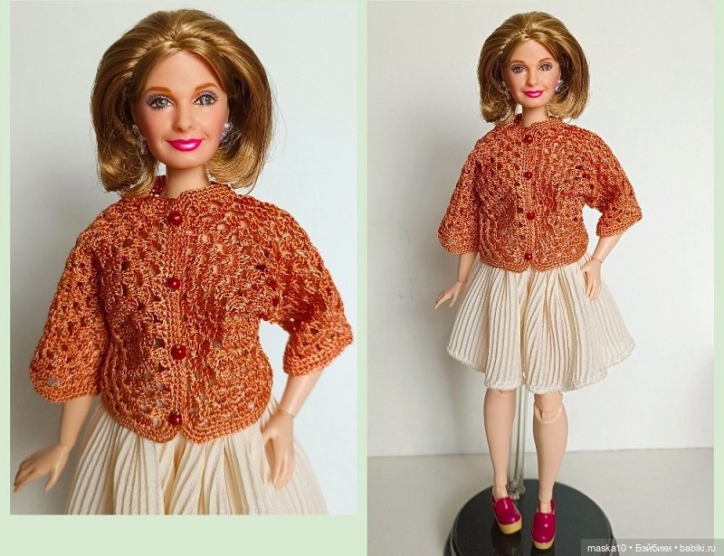 С марта по май. Часть 2 — Одежда и обувь для кукол своими руками: фото (фото 6)