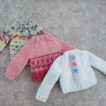 Лот из 3 свитеров для кукол Паола Рейна.