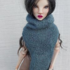 Шарф-накидка