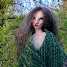 Шали и шарфы для кукол